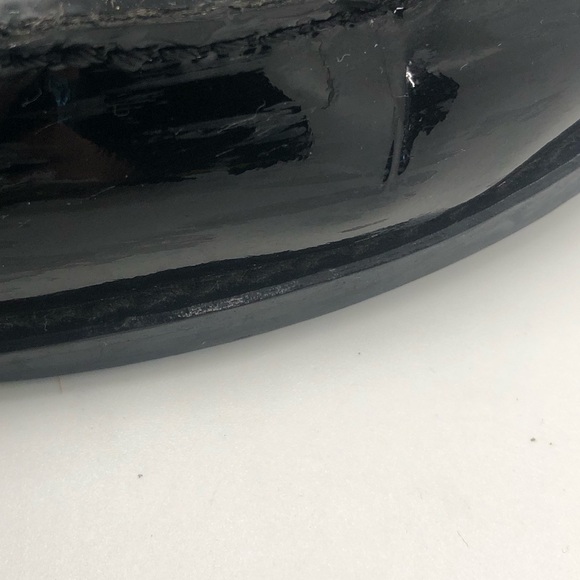 Vionic Reagan Black Patent Leather Tassel Loafers Slip On Mules - Picture 5 of 11